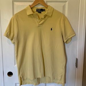 Ralph Lauren Polo (men's size Large) (light yellow color)